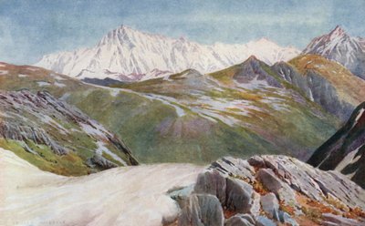 Distant View of Nanga Parbat, from the Kamri Pass by Edward Mary Joseph Molyneux